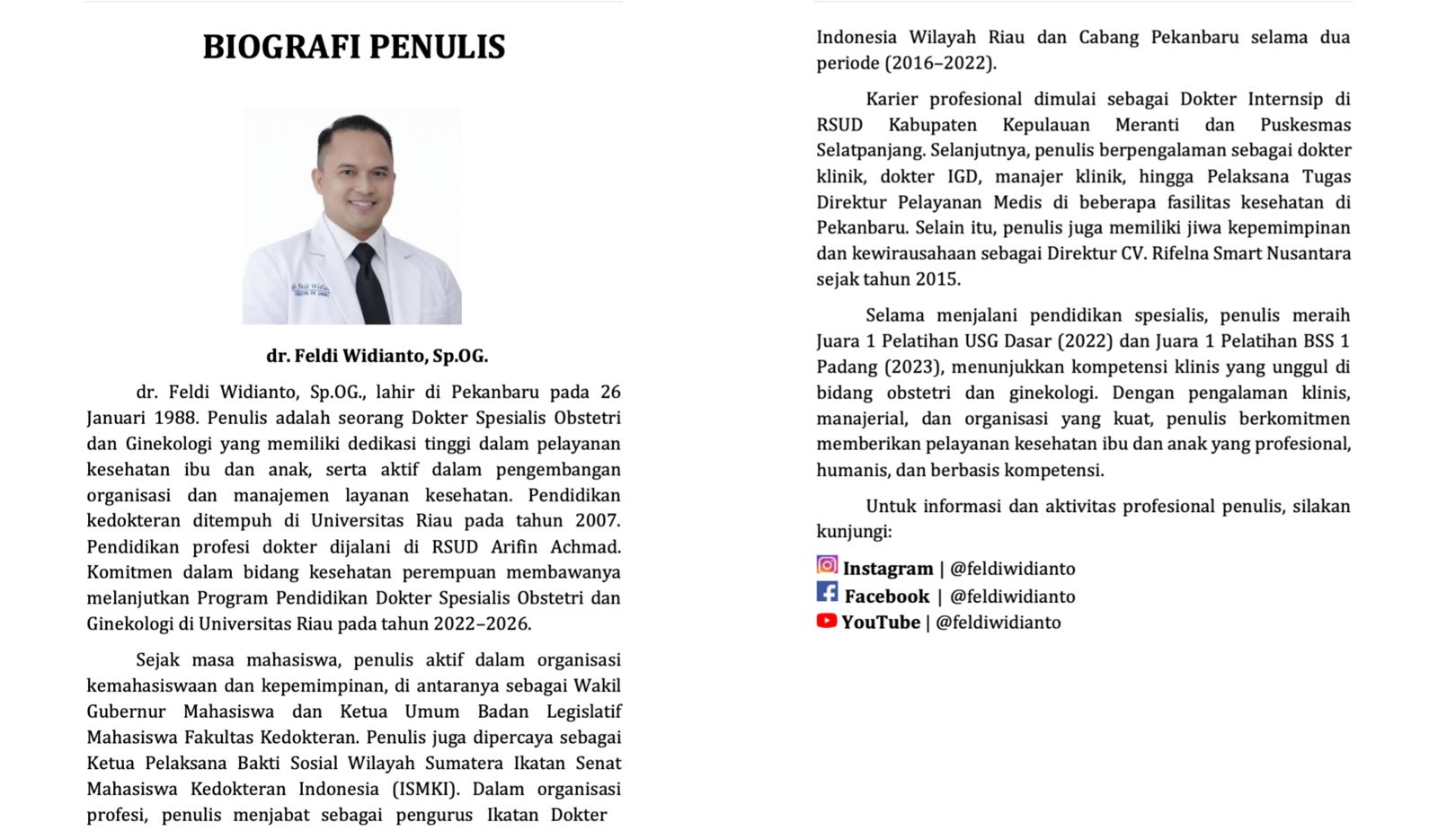 Biografi Penulis