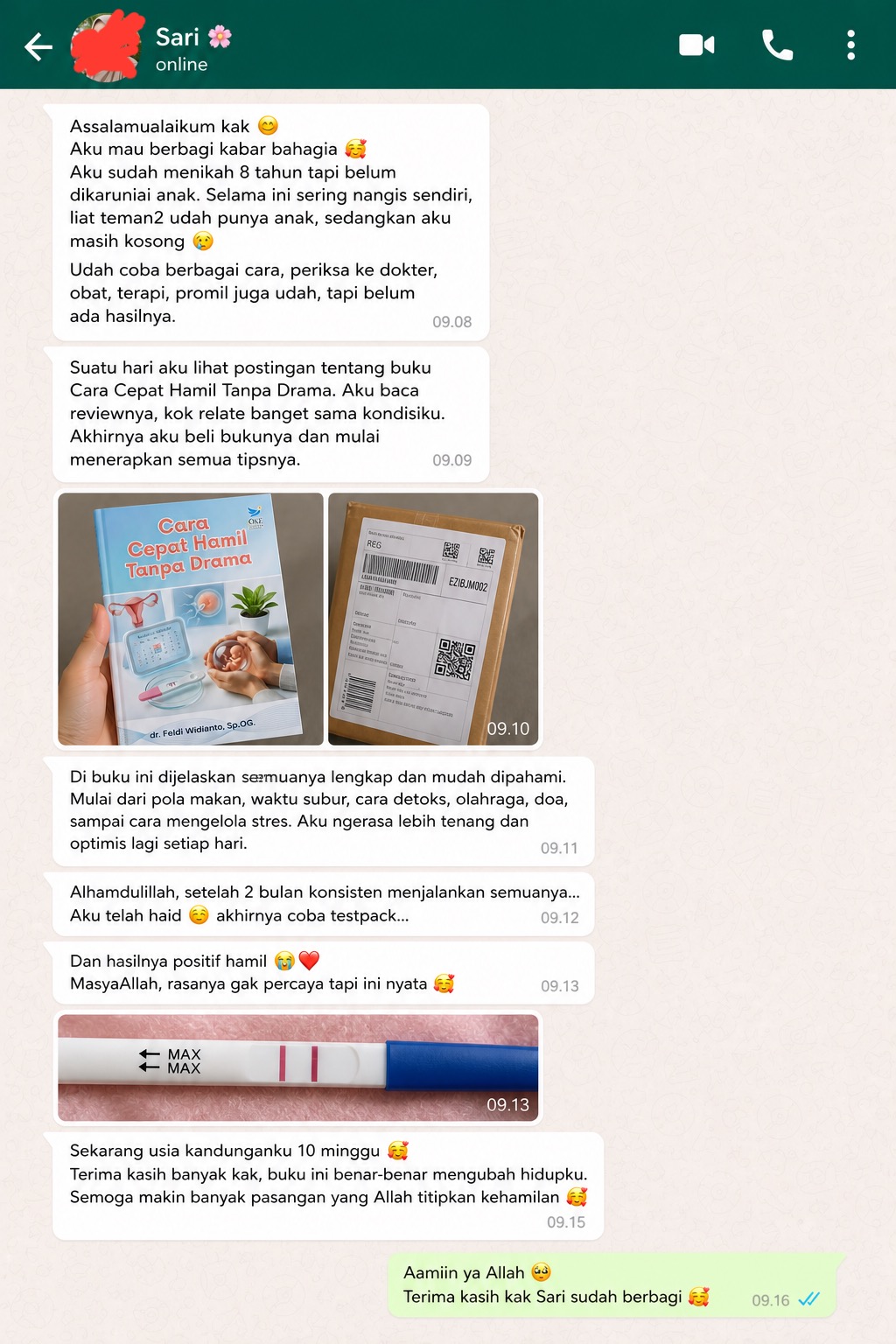 Testimoni WhatsApp 1